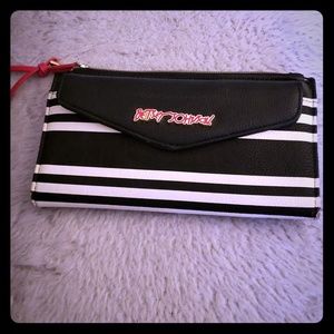 Betsey Johnson Striped Wallet